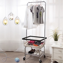 Welfare multi-home hangers household hangers floor-to-ceiling bedroom racks simple coat racks mobile cart storage