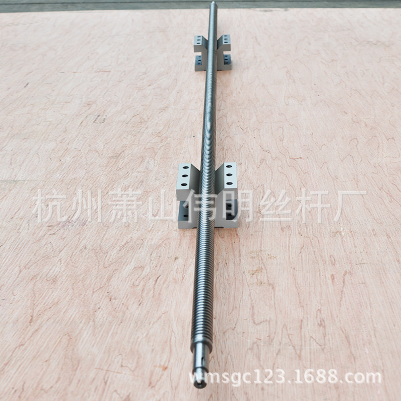 Spot supply Tr28*6 screw stainless steel trapezoidal thread t-type screw nut to map processing single piece can be set