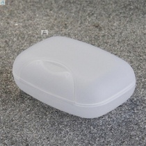 Small soap soap box fan small portable waterproof sink Household box is easy to carry with a lid