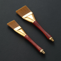 Tea brush brush brush brush pen pot tea sweep tea tea pen electric Wood tea tray do not drop hair brush cleaning brush tea set accessories