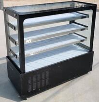 Spicy Hot fridge Point Vegetable Cabinet Showcase 1 m 8 Cabinet Mobile Refrigerated Commercial Push Ramen Refreshing Cabinet Pastry