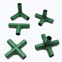 Gardening supplies greenhouse pillar matching accessories diameter 16mm three-way four-way five-way joint joint plastic Universal