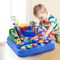 Childrens track maze toy puzzle game mental brain training 3 years old big adventure 6