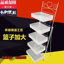 Cosmetics store film shelf nail art shelf display rack nail polish small shelf Nail Polish glue shelf iron landing