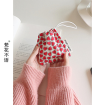 Van Flowers No Collision Color Loving Care Containing Bag Art Zero Wallet Woman Portable Lipstick Red Packet Schoolgirl Mini Bag Bag