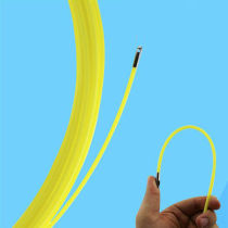 Threading artifact tightening the plastic electrical cable wire put steel pipe dark string cable line is the designer