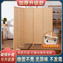 Mobile screen simple with pulley folding mobile indoor cover Chinese push-pull activity Office baffle interval