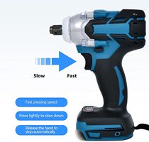 Cross-border charging brushless lithium-electric cordless tire shock wrench Electric screwdriver screw Batch electric wrench Electric wrench