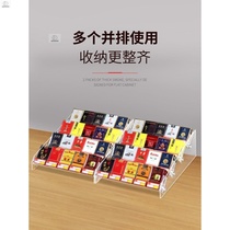 Side-by-side cigarette rack Smoke shelf convenience store 2 layers in the inclined cabinet with leisure display cabinet 4 floors
