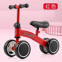 New childrens scooter balance car 3 baby slippery car 1-2-3 years old four-wheeled pedal non-Walker Walker