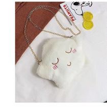 Bag Womens Bag 2021 Cute Plush Shoulder Bag Girl shoulder bag Girl Chain Bag 6