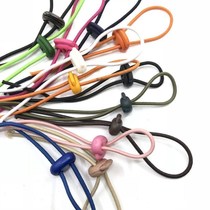 Pants-foot-in-the-pants foot-in-the-arms-in-the-pants leg-in-the-mouth-in-the-mouth cingulum rope spring buckle tightening to close the waist.