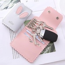 Key Intake Theorizer Carry-on Version Cute Cartoon Key Bag Woman Type Small Mini Key Button Individuality Brief