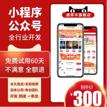 WeChat Mini Program development set to produce public number point catering takeaway community group purchase errands on behalf of the distributor city