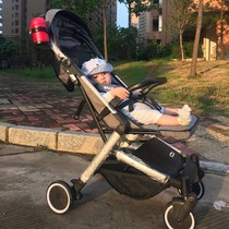 Baby stroller can sit down with light folding high landscape shock absorbing newborn baby trolley stroller