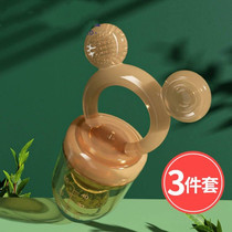 Baby bite bag baby fruit food supplement full silicone pacifier food fruit and vegetable music teeth gum molar automatic propulsion