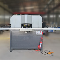 Aluminum alloy cutting machine aluminum profile cutting 45 degrees double cutting 90 degrees gold aluminum alloy cutting machine without material rack