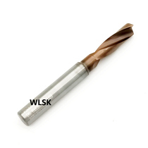 High-efficiency tungsten steel flat-bottomed drill drill countersunk cast iron arc surface beveled hole alloy flat head drill