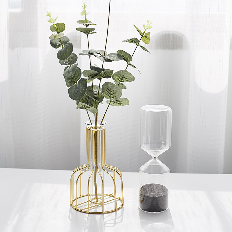 4 77 Nordic Inswind Golden Fresh Vases Dried Flowers Living