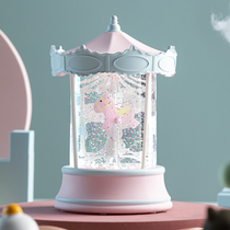Carousel Crystal Ball Music Box Music Box Music Box Girls Girls Little Girl Children Princess Student Birthday Gifts Girls