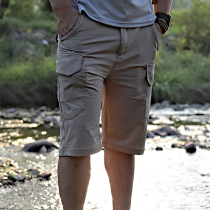 Outdoor tactical pants mens Consul shorts summer thin camouflage pants mens loose five-point pants special forces