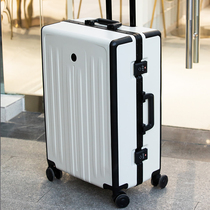 Luggage aluminum frame Net red male and female student tie rod durable large capacity 24 inch travel suitcase 20 password boarding case