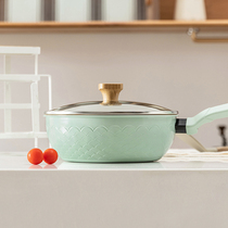 Modern housewife wok household wok gas stove induction cooker special pot multi-purpose fish scale pot non-stick pan