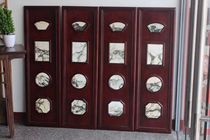 Fulian Tianhong Zambia Blood Honolulu Hanging Tension Mountain Structure Ming Qing Classical House Decoration Hanging