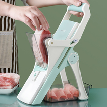 Vegetable cutting artifact household vegetable cutting machine coarse silk planing potato shredder kitchen multifunctional shredded shredded grater