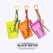  PVC transparent card bag public delivery Carmen forbidden card set pendant decoration bag backpack mens trendy accessories school bag female ins