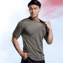 Physical training suit suit summer men and women military fans short-sleeved shorts training uniform sports round neck T-shirt