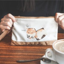 Buy Two Hair Three Cute Zero Wallet Cross Section Zero Money Bag Zipped Cloth Art Big Screen Phone Bag Key Bag Coin Bag