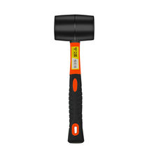 Rubber hammer rubber hammer decoration tile special non-elastic large leather hammer soft rubber