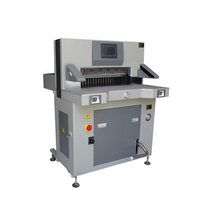 Wande WD-5610L double hydraulic paper cutter heavy-duty program-controlled paper cutter cutting 100mm thick 560mm wide paper cutter