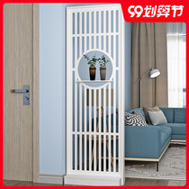 Screen partition living room simple modern entrance hall hollow decoration Net red creative home barrier cabinet