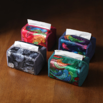 Spring mud Tea Ceremony silk cloth towel cover paper bag cotton cloth tissue bag paper box towel bag Dunhuang tissue box