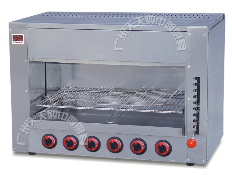 Junsheng 6-head infrared gas surface stove JS-16 six-head surface stove surface fire oven Commercial baking oven