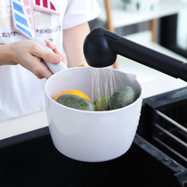 Household plastic scoop water spoon toilet scoop water spoon adult children wash head scoop bath water spoon plastic water scoop