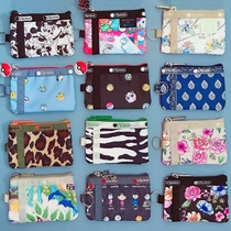 LeSportsac Poetry Zero Wallet Card Bag New Hand Grab Bag of Coins Bag Key Pendant Bag