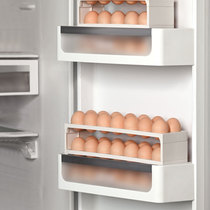 Refrigerator egg holder side door egg storage box multi-layer large-capacity box plastic egg grid egg can be superimposed box