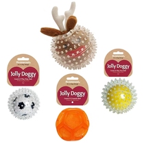 Roserood music for dogs toy rubber bicolor voice sparkling elastic ball grinders resistant to bite cleaning oral