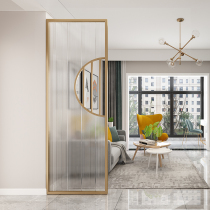 Stainless steel screen fixed wall modern simple Chinese wrought living room new toilet toilet Changhong glass partition