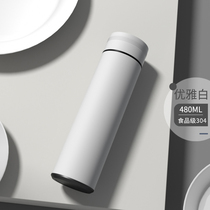 Stainless steel mens high-grade water Cup custom tea separation thermos cup female cute girl heart ins tea cup