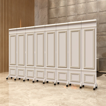 Custom screen Bedroom block home decoration partition wall Living room Hotel office Folding mobile double-sided folding screen