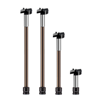 Electric wrench extension drill bit woodworking hole opener template wood board eye aerating brick perforated electric wrench extension rod