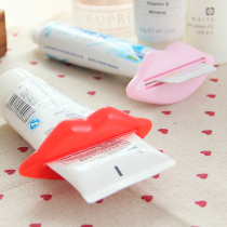  Lip Toothpaste squeezer Manual cartoon toothpaste squeezer artifact Squeezer Cosmetic device Lazy toothpaste squeezer clip