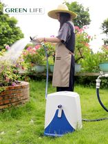 GREENLIfe Japan imports rotatable 20 m water pipe car suit gardening watering car wash multifunction water gun