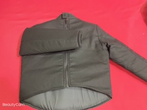 Fencing coaching uniform black canvas substitute training suit long sleeve coaching uniform fencing equipment