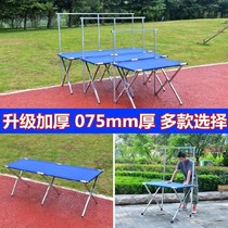 Commoner rack Clothes rack stall jewelry display rack Card card portable thickened simple selling goods long wear-resistant table pendulum