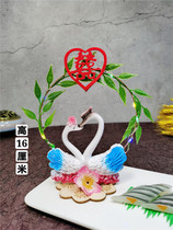  Hotel wedding banquet decoration flower specialities around the edge embellishment simulation flower decoration artistic mood dish head plate decoration flowers and plants
